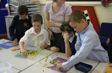 Rosie Scaife mosaic workshop