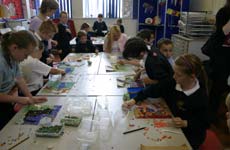 Rosie Scaife mosaic workshop